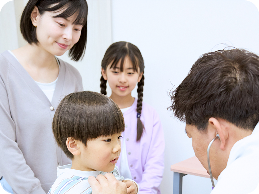 小児科診療、親子診療も。薬剤師も資格を持つ医師が診療